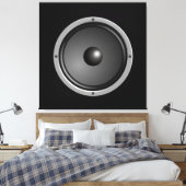 epische spreker canvas afdruk (Insitu (Slaapkamer))