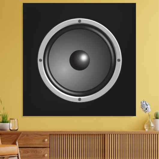 epische spreker canvas afdruk (Insitu (Woonkamer))