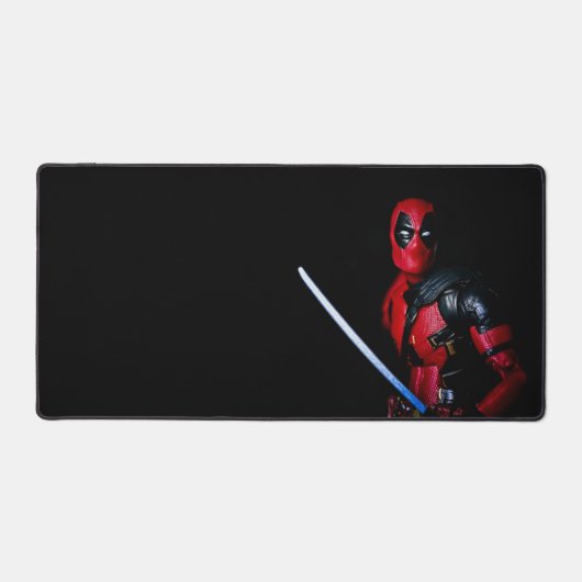 Epische superheld Speelgoed-fotografie Bureaumat (Voorkant)