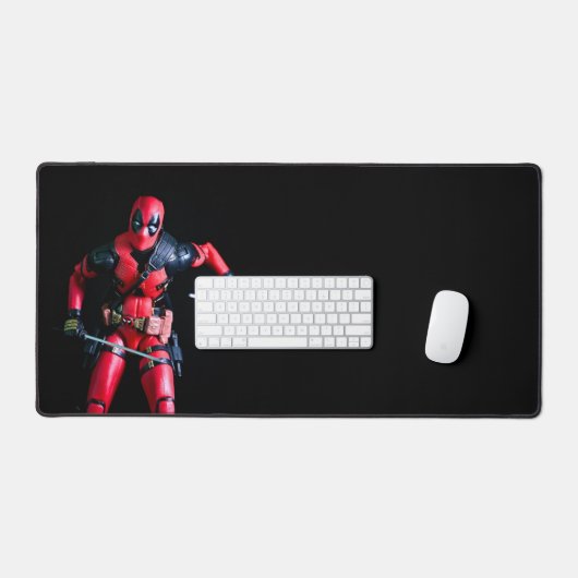 Epische superheld Speelgoed-fotografie Bureaumat (Keyboard & Muis)