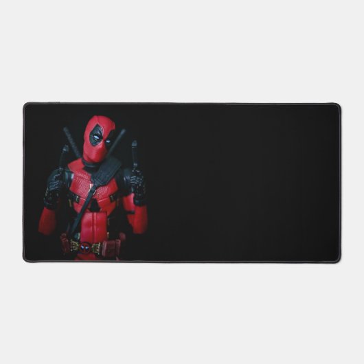 Epische Superheld Speelgoed Fotografie Gaming Bureaumat (Voorkant)