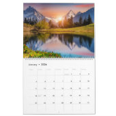 Epische wildernis landschap kalender (Jan 2026)