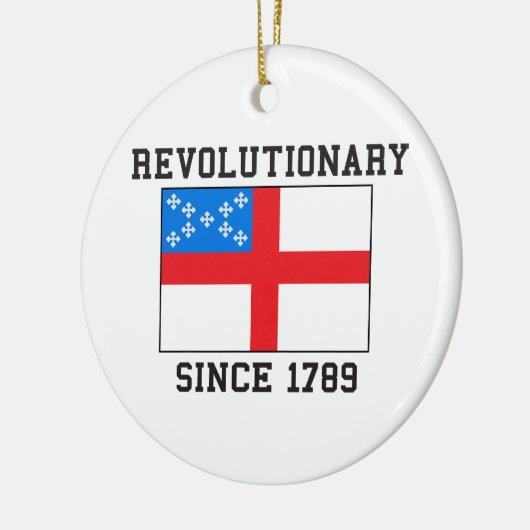 episcopaal sinds 1789 keramisch ornament (Links)