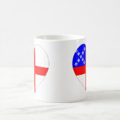 Episcopal Flag Heart Koffiemok (Center)