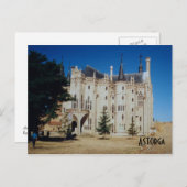 Episcopal Palace - Astorga Briefkaart (Voorkant / Achterkant)