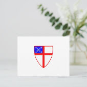 Episcopal Shield Briefkaart (Staand voorkant)