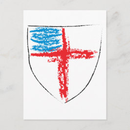 Episcopal Shield Briefkaart