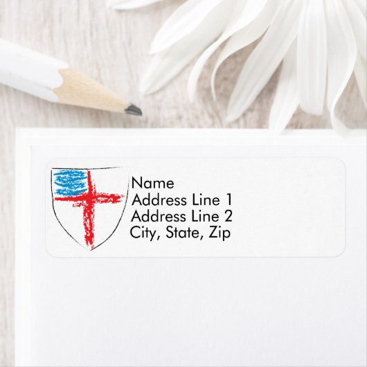 Episcopal Shield Etiket (Insitu)