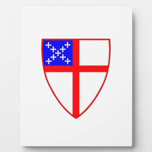 Episcopal Shield Fotoplaat (Voorkant)