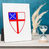 Episcopal Shield Fotoplaat (Zijkant)