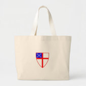 Episcopal Shield Grote Tote Bag (Voorkant)
