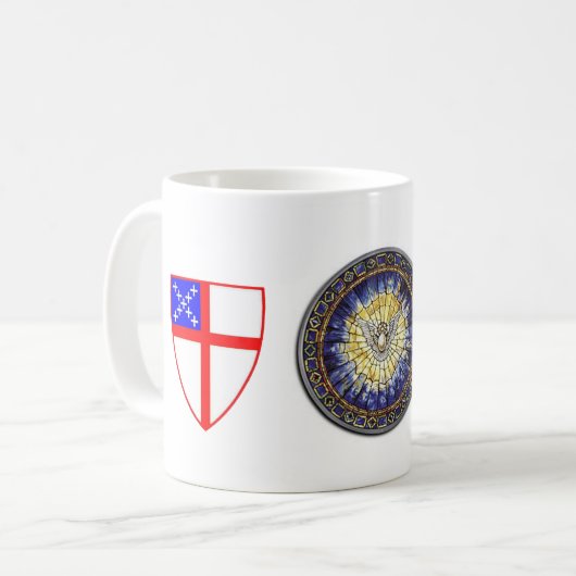 Episcopal Shield Mok (Voorkant links)