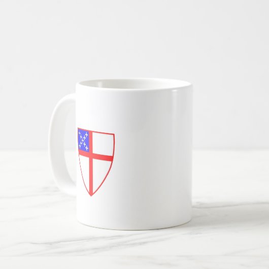 Episcopal Shield Mok (Voorkant links)