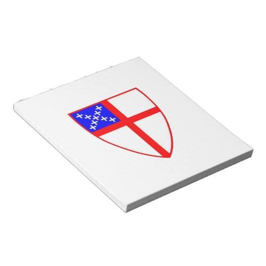 Episcopal Shield Notitieblok (Schuin)
