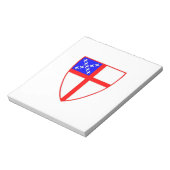 Episcopal Shield Notitieblok (Linkerzijde)