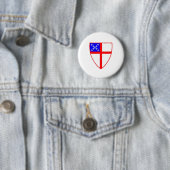 Episcopal Shield Ronde Button 5,7 Cm (In situ)