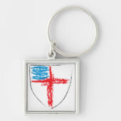 Episcopal Shield Sleutelhanger (Voorkant)