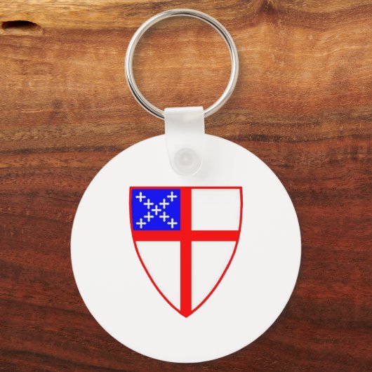 Episcopal Shield Sleutelhanger (Voorkant)