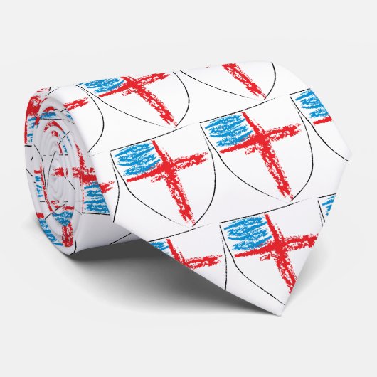 Episcopal Shield Stropdas (Opgerold)