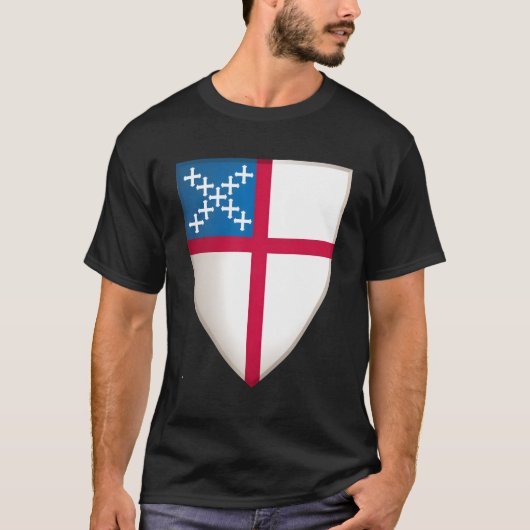 Episcopal Shield T-shirt (Voorkant)