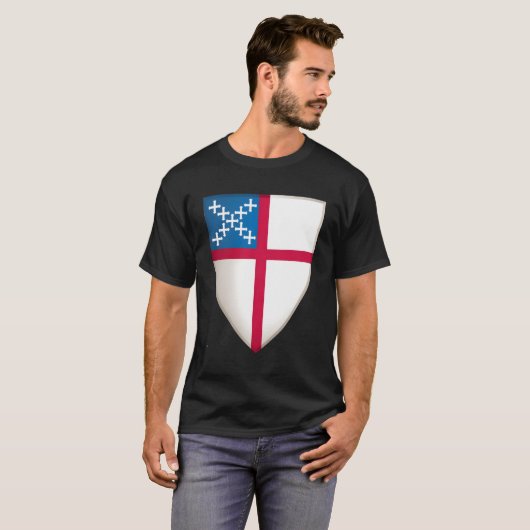 Episcopal Shield T-shirt (Voorkant volledig)