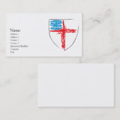 Episcopal Shield Visitekaartje (Voorkant / Achterkant)