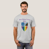 Episcopal This Priest Loves You T-shirt (Voorkant volledig)