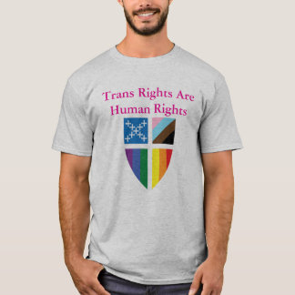 Episcopal Trans Rights Are Human Rights T-shirt
