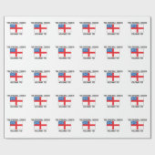 Episcopale kerk cadeaupapier (Vlak)