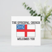 Episcopale kerk kaart (Staand voorkant)