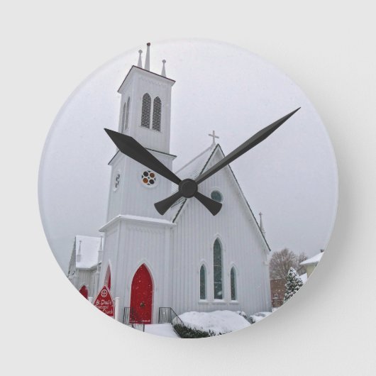Episcopale kerk van St. Paul Ronde Klok (Voorkant)