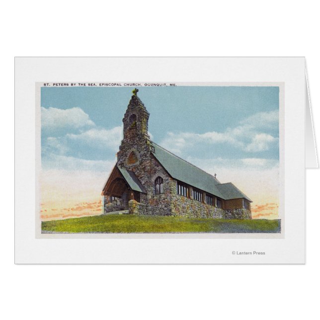 Episcopale kerk van St. Peters-by-the-Zee (Voorkant Horizontaal)