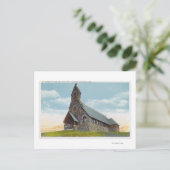 Episcopale kerk van St. Peters-by-the-Zee Briefkaart (Staand voorkant)