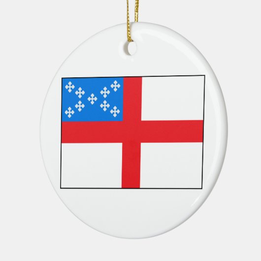 Episcopale vlag keramisch ornament (Links)