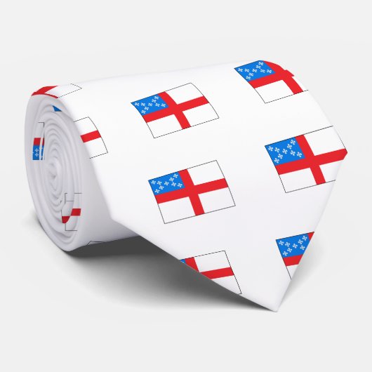 Episcopale vlag stropdas (Opgerold)