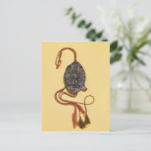 Episcopale zeehond van Anthony Beck Briefkaart (Staand voorkant)