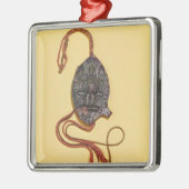 Episcopale zeehond van Anthony Beck Metalen Ornament (Links)