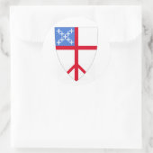 Episcopalen voor vrede in de hele kerk ronde sticker (Tas)