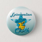 Episcopalian Chick #7 Ronde Button 5,7 Cm (Voorkant)