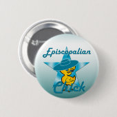 Episcopalian Chick #7 Ronde Button 5,7 Cm (Voorkant /achterkant)