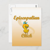 Episcopalian Chick Briefkaart (Voorkant / Achterkant)