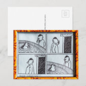 Episode i zoologisk hage briefkaart (Voorkant / Achterkant)