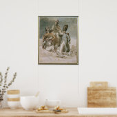 Episode uit Napoleon's Retreat Poster (Keuken)