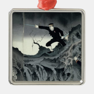 Episode van de Chinees-Japanse oorlog Metalen Ornament