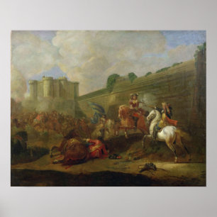 Episode van Fronde in Faubourg Saint-Antoine Poster