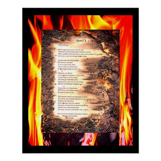Epistle I Poster (Voorkant)