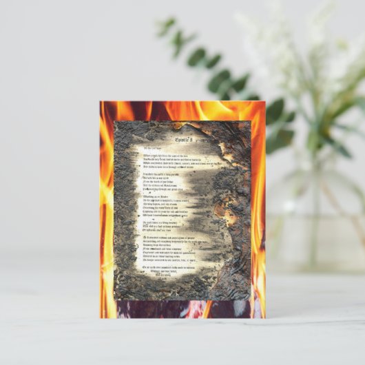 Episton 1 briefkaart (Staand voorkant)