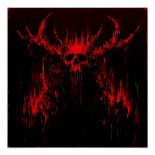 EPITAAF VAN MALEDICTIE | Glanzend papier afdrukken (Voorkant)