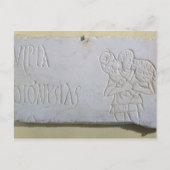 Epitaph met een opluchting van de Good Shepherd Briefkaart (Voorkant)