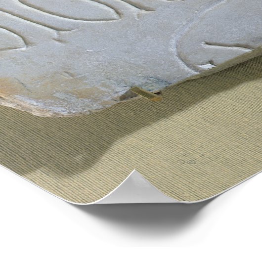 Epitaph met een opluchting van de Good Shepherd Poster (Hoek)